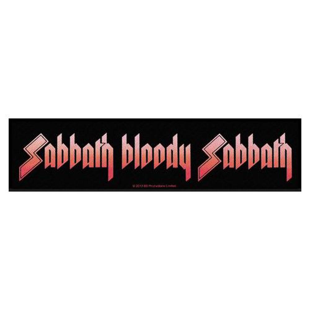 Black Sabbath - Sabbath Bloody Sabbath Patch - Super Strip - Schwarz
